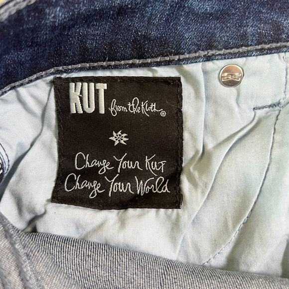 Kut from the Kloth Womens High Rise Toothpick Skinny Denim Jeans Size 12 - Picture 7 of 7